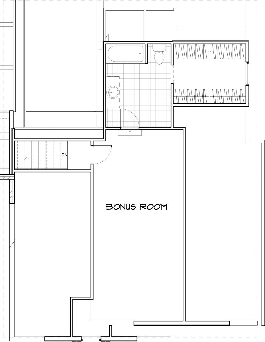 Cascade Floor Plan Bonus Room